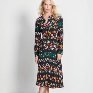 Boden Jessica Shirt Button Front Dress Size 14